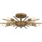 Quoizel Semi-Flush Mount Semi Flush 5 Lights Weathered Brass QSF6158WS - alternate 1